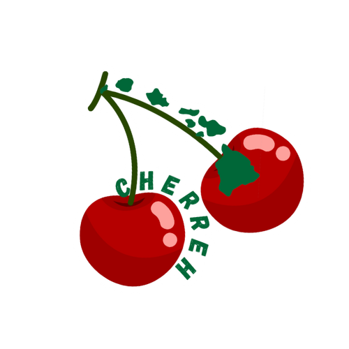 "Cherreh" cherry, Hawaii island stem sticker